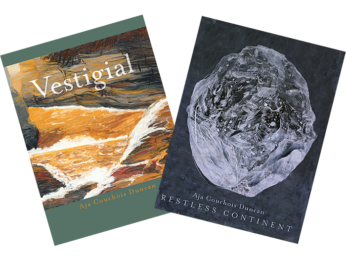 Aja Couchois Duncan Book Covers of Vestigial and Restless Continent