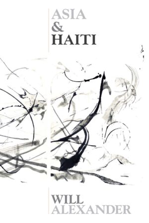 Front cover image of Asia & Haiti with original black and white print by Byron Baker